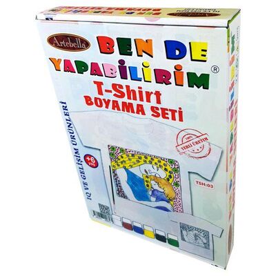 Çocuk T-shirt Boyama Seti +6 Yaş I 03